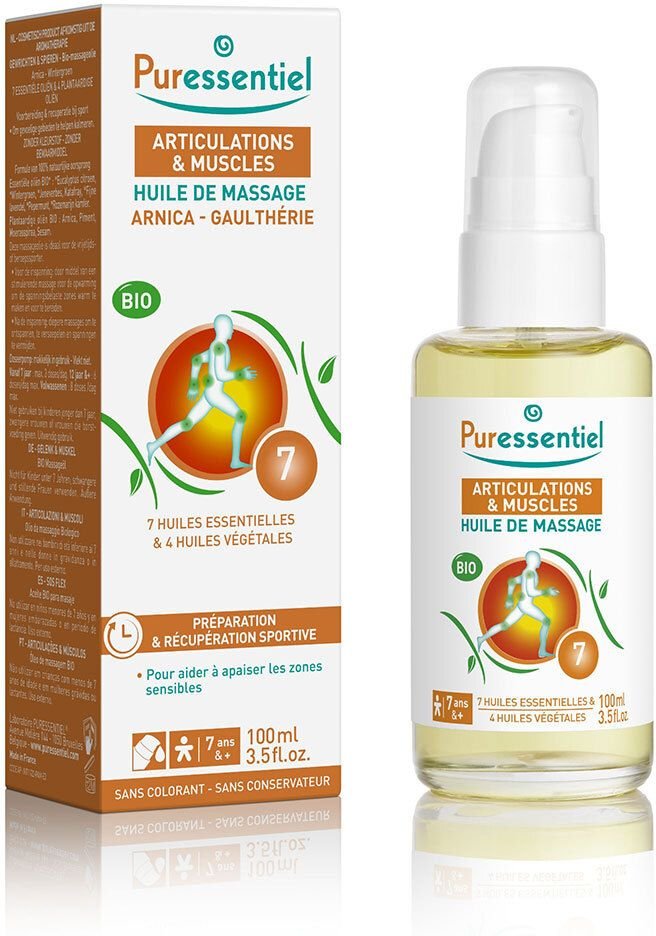 Puressentiel Articulations & Muscles Huile DE Massage BIO - de massage bio. fl 10 100 ml Öl