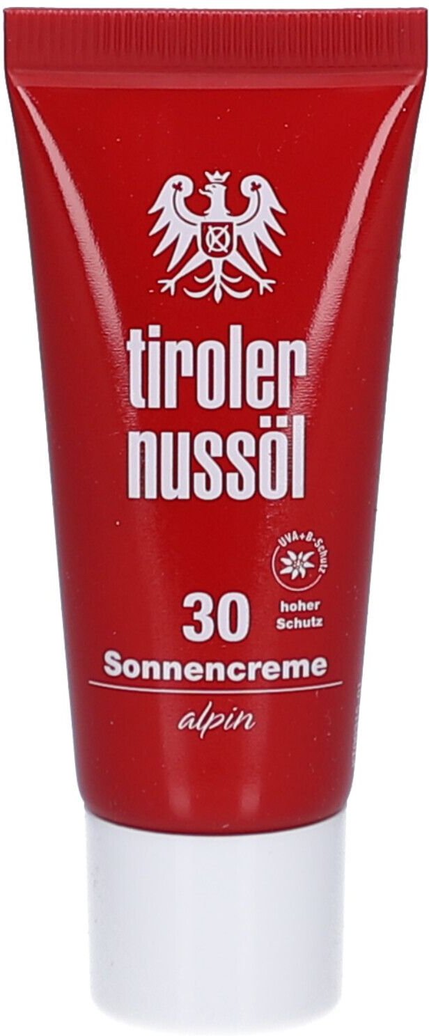 Tiroler Nussöl alpin Sonnencreme LSF 30 20 ml Creme