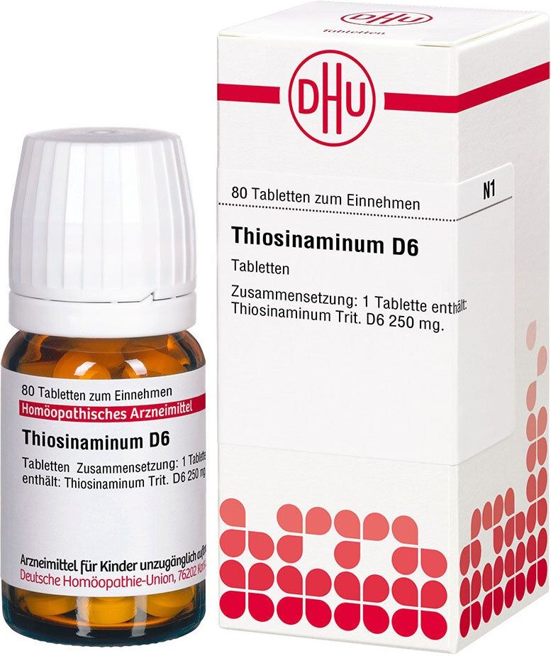 Thiosinaminum D 6 Tabletten 80 St