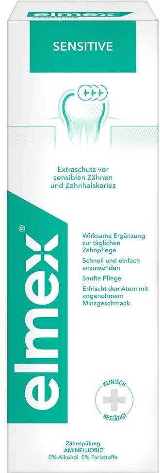 Elmex Sensitive Zahnspülung 100 ml Lösung