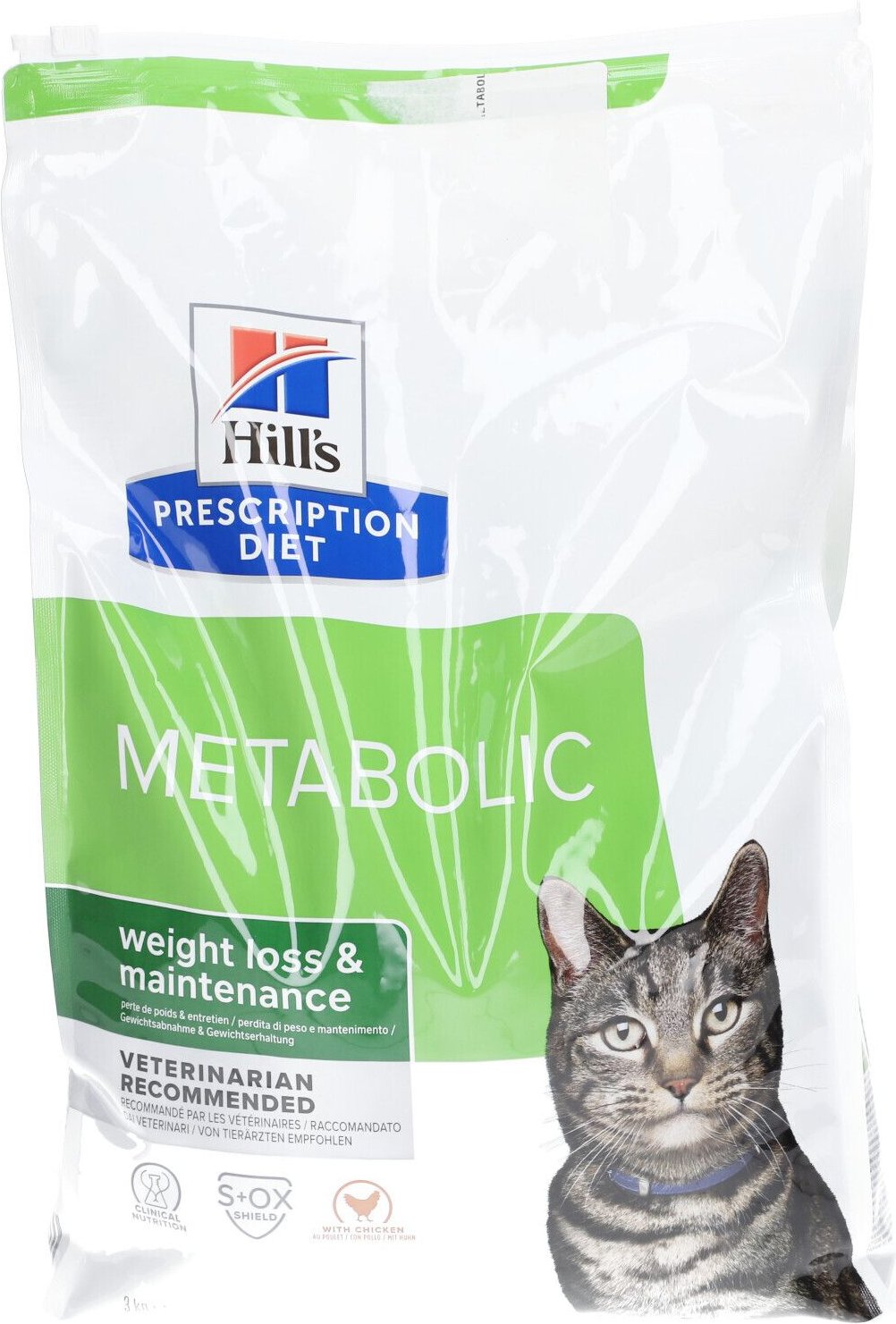 Hill's Prescription Diet Feline Metabolic 3 kg Pellets