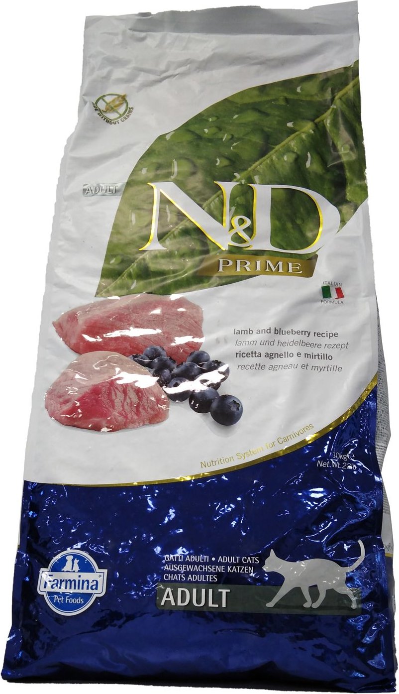 N&D CAT Lamb&Blueberry AD 10Kg 10000 g Pellets