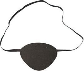 Augenklappe mit Gummiband 1 St Verband