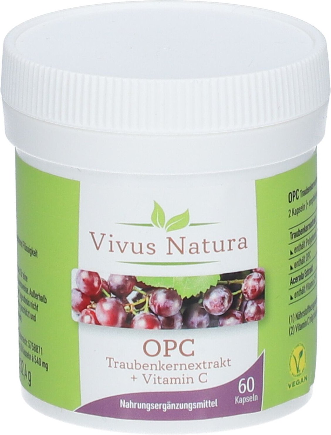 Opc+Vit C KPS Vivus 60 St Kapseln