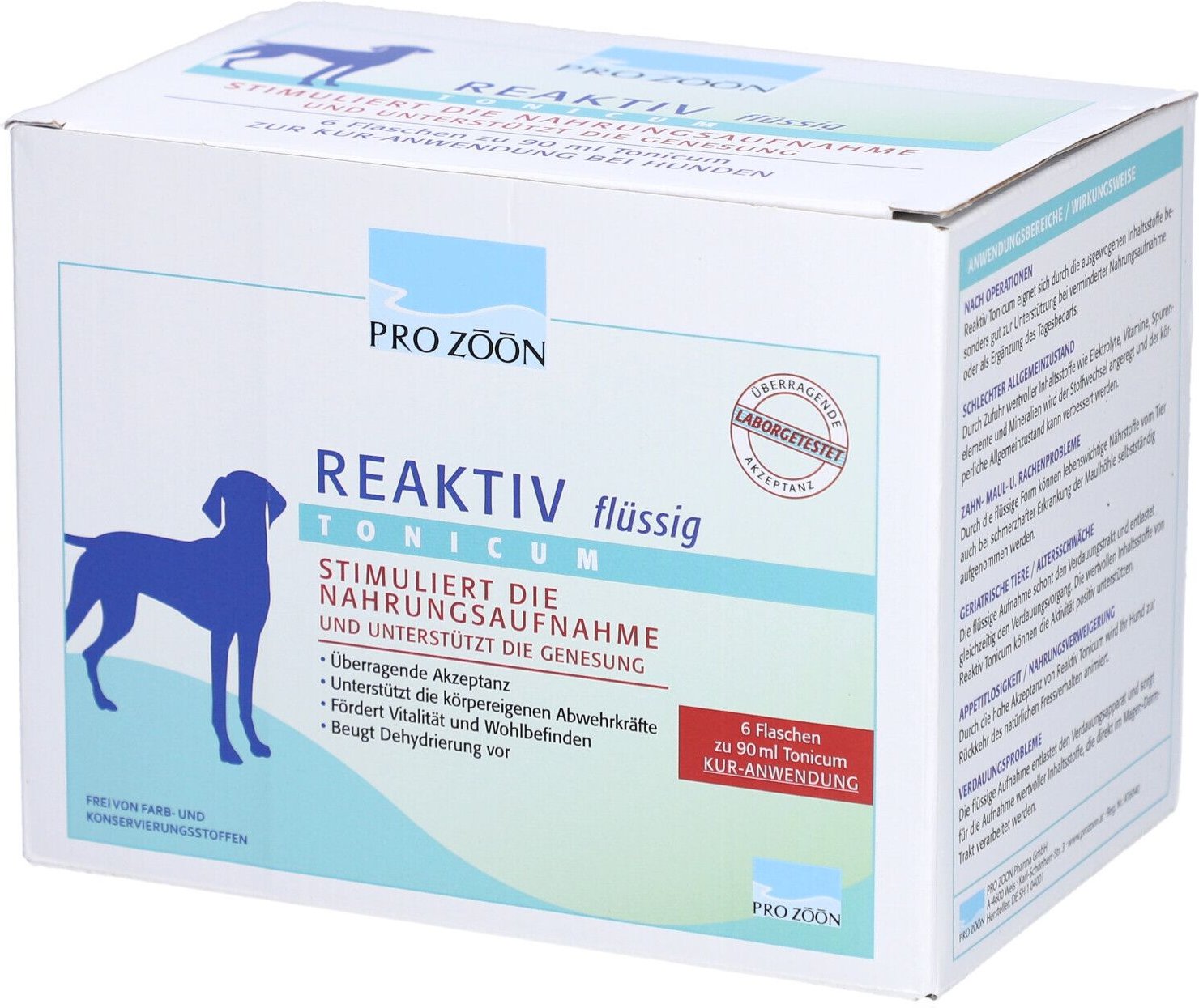 Reaktiv TON Hund 90Ml 6 St Tonikum