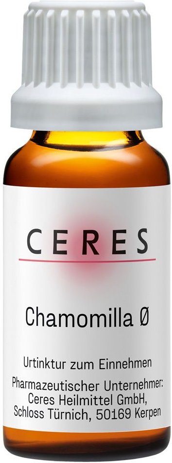 Ceres Chamomilla Urtinktur 20 ml Tropfen