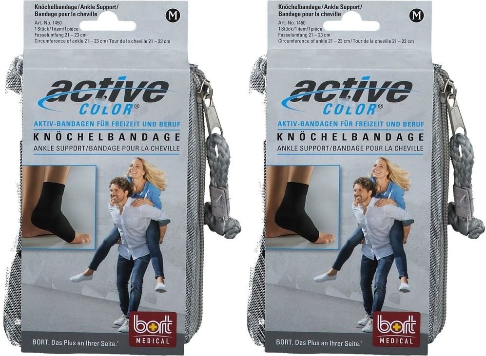Bort Activec Knoe Schw ME x2 2x1 St Bandage(s)