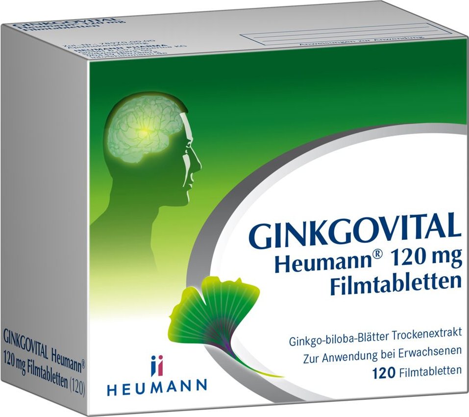 GINKGOVITAL Heumann 120 mg Filmtabletten