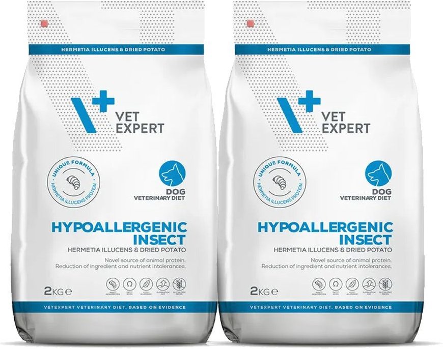 Vetexpert Hypoallerg Insect Doppelpack 2x2 kg Futter