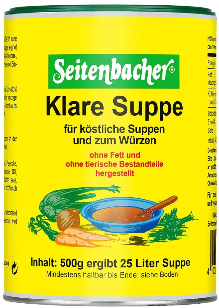 Seitenbacher Klare Suppe 500 g Pulver