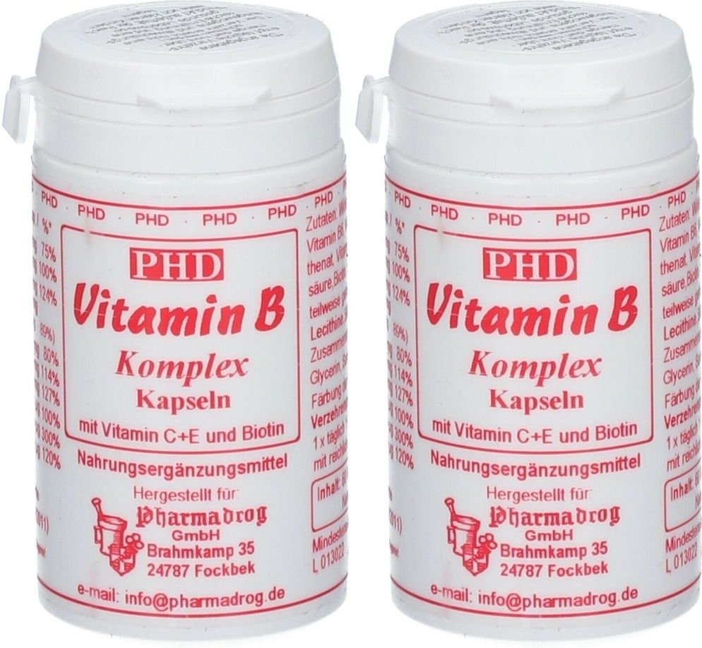 Vitamin B Komplex m.Vitamin C+E und Biotin Kapseln 2x 2x60 St