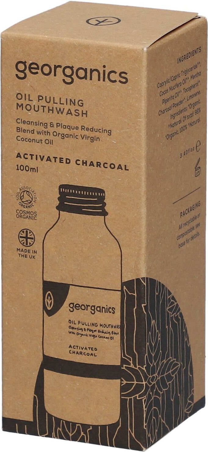 Georganics Mwae OEL Aktivk 100 ml Mundwasser