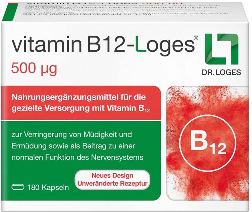 Vitamin B12-Loges 500 µg Kapseln