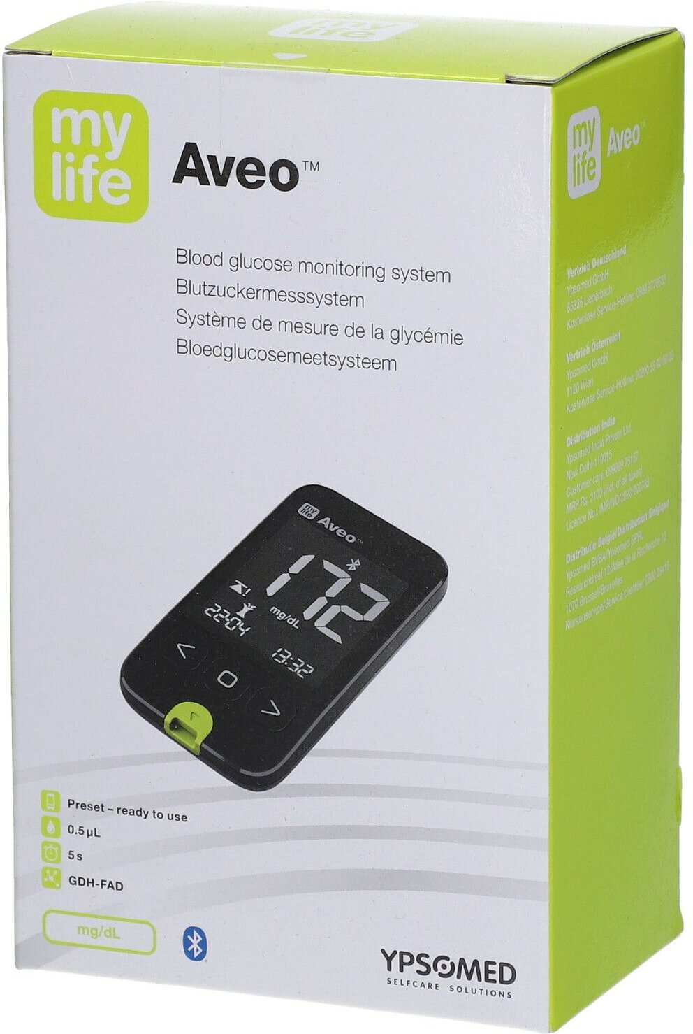 Mylife Aveo Mg/Dl BZM 1 St Sonstige