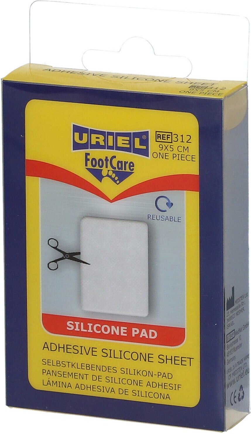 Pflaster Silikon selbsthaftend 1 St