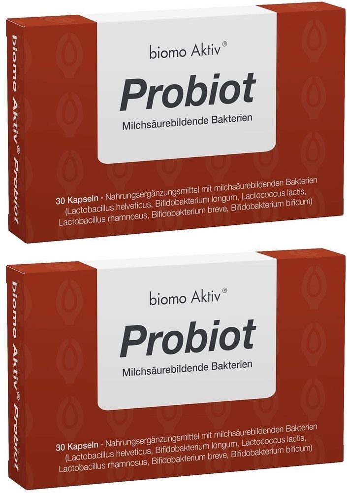 Biomo Aktiv Probiot Kapseln 2x 2x30 St