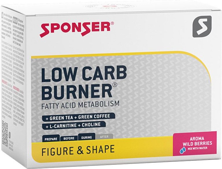 Sponser Low Carb Burner Wild Berries 20x6 g Brausetabletten