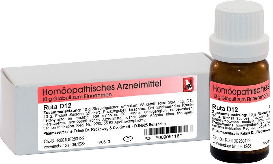 Ruta D 12 Globuli 10 g