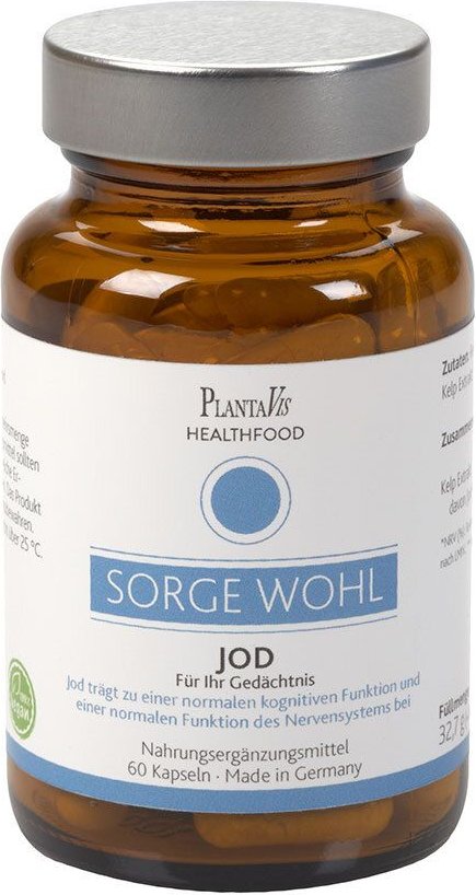 Sorge Wohl Jod Kapseln 60 St