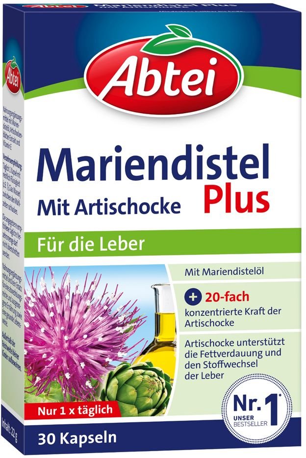 Abtei Mariendistel Plus Kaps.m.Artischocke TF 30 St Kapseln