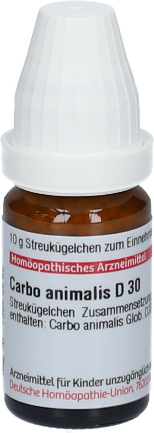 Carbo Animalis D 30 Globuli 10 g