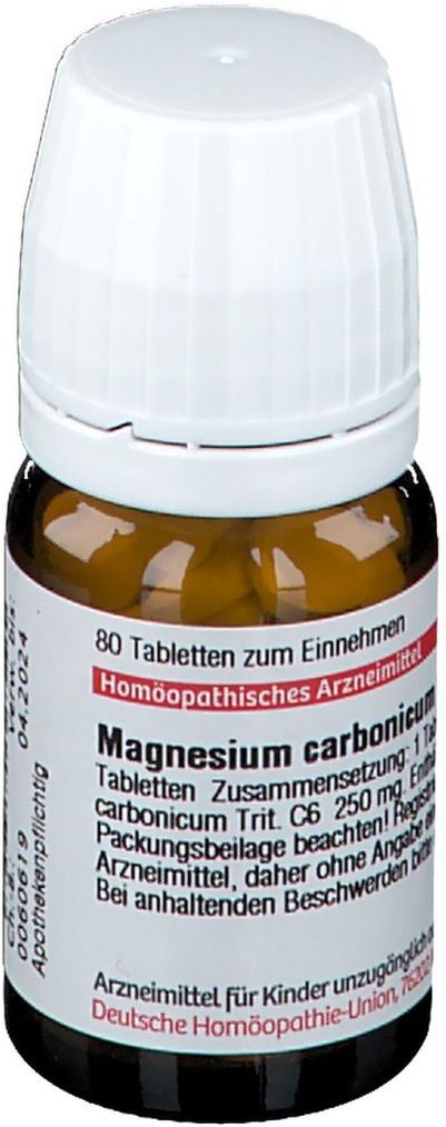 Magnesium Carbonicum C 6 Tabletten 80 St