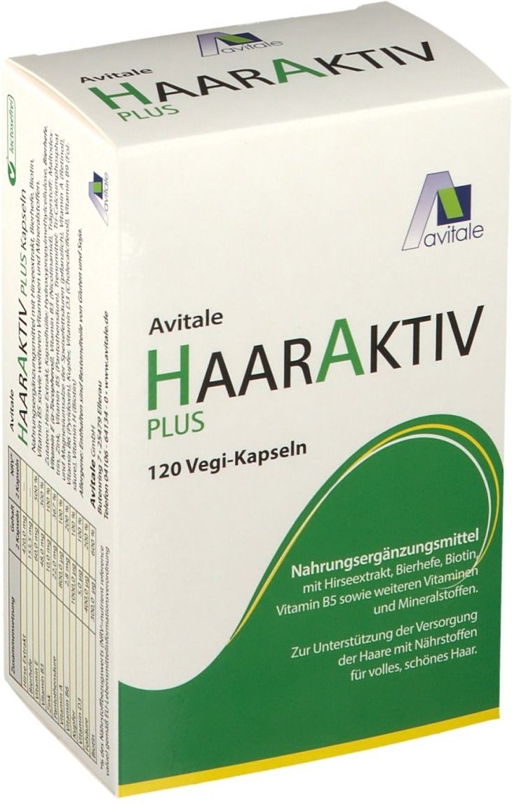 Haaraktiv Plus Vegi-Kapseln 120 St Kapseln