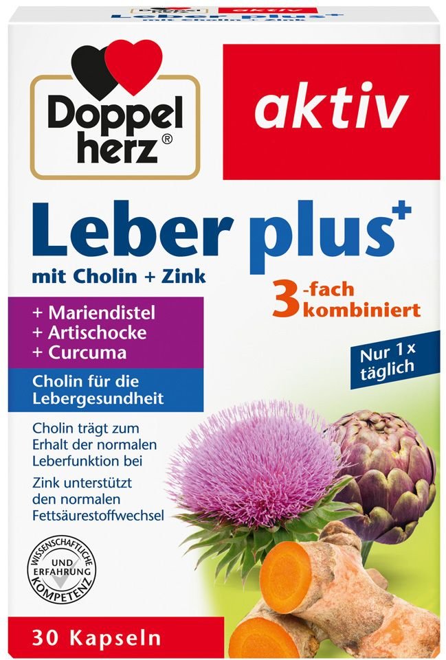 Thumbnail - Doppelherz Leber plus Kapseln 30 St