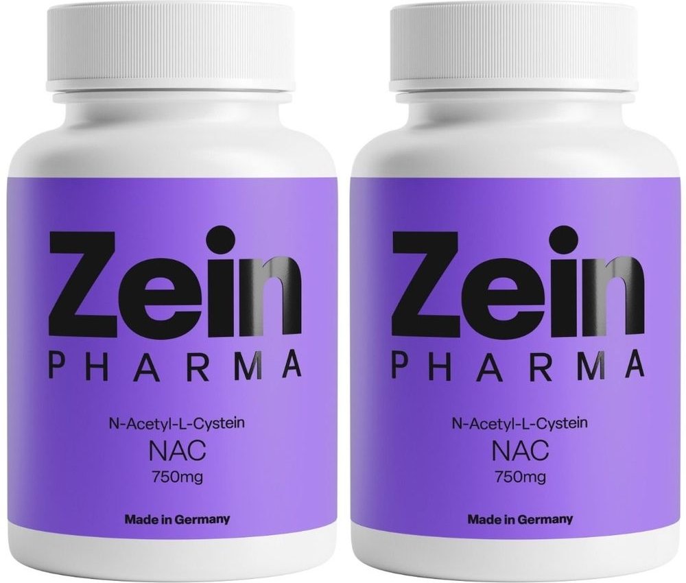 NAC 750 mg hochqualitatives N-Acetyl-L-Cystein Kps 2x 2x120 St Kapseln