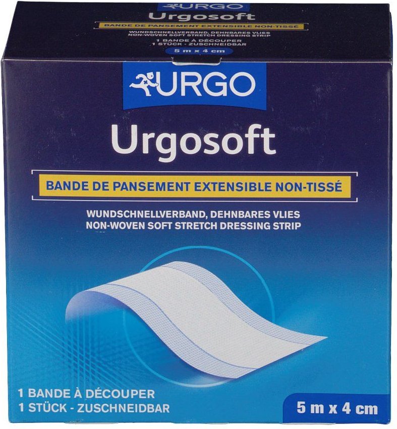 Urgosoft Pflaster 4 cmx5 m Spender 1 St