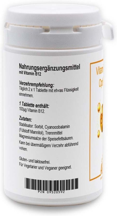 Vitamin B12 Opti 100 Tabletten 180 St