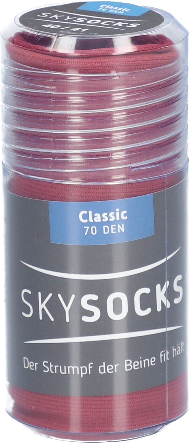 Skysocks classic 70den AD 40/41 berry 2 St Strümpfe