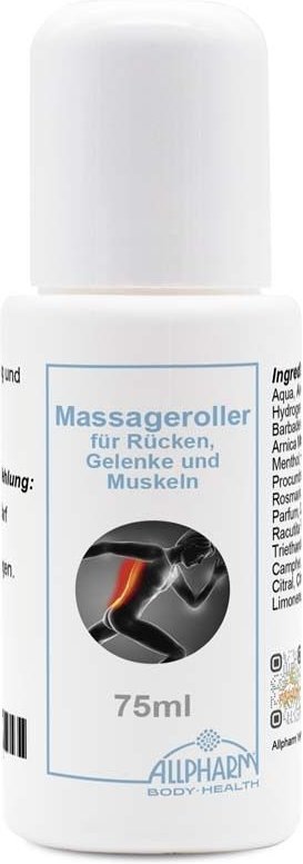 Massageroller für Rücken/Gelenke und Muskeln 75 ml Gel