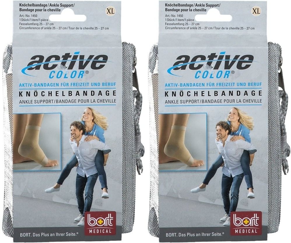 Bort Activec Knoe Haut xL x2 2x1 St Bandage(s)