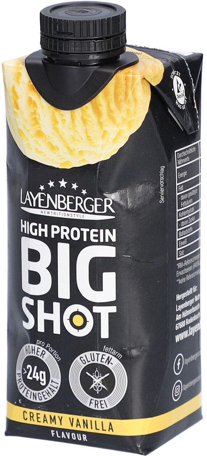 Layenberger BIG Shot creamy Vanilla Flavour 330 ml