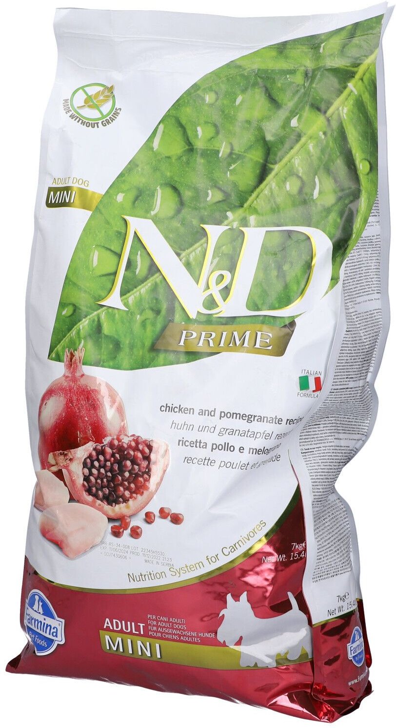 Thumbnail - N&D DOG Poll Melog AD Mini 7KG 7000 g Pellets