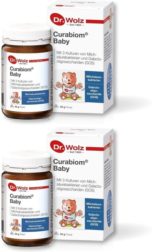 2x Curabiom Baby Pulver 2x54 g