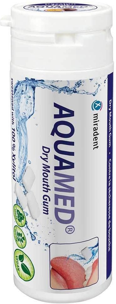 Miradent Aquamed Mundtrockenheit Kaugummi 30 g