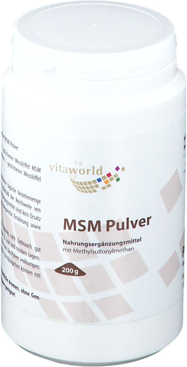MSM 100% rein Pulver