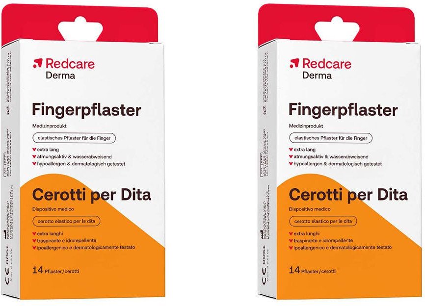 Redcare Derma Fingerpflaster x2 2x14 St Pflaster