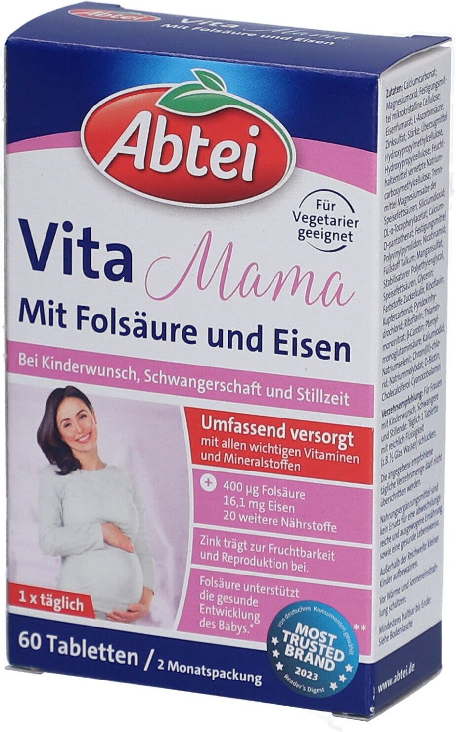 Abtei Vita Mama TiO2 free At/De Tabletten 60 St
