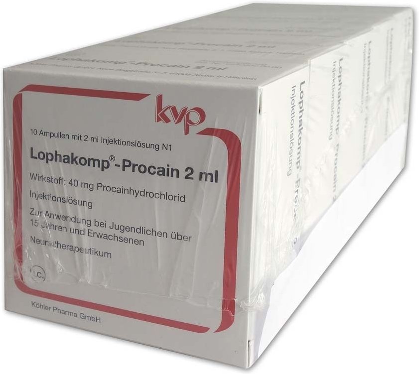 Lophakomp Procain 2 ml Injektionslösung