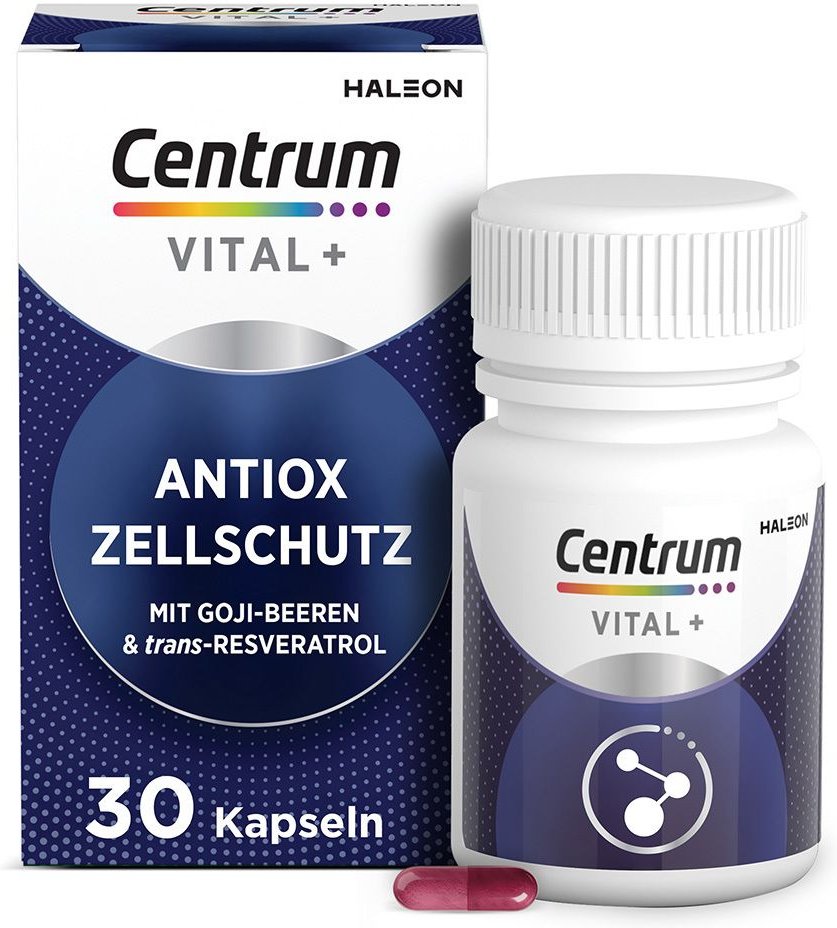 Thumbnail - Centrum Vital+ Antiox Zellschutz Kapseln 30 St