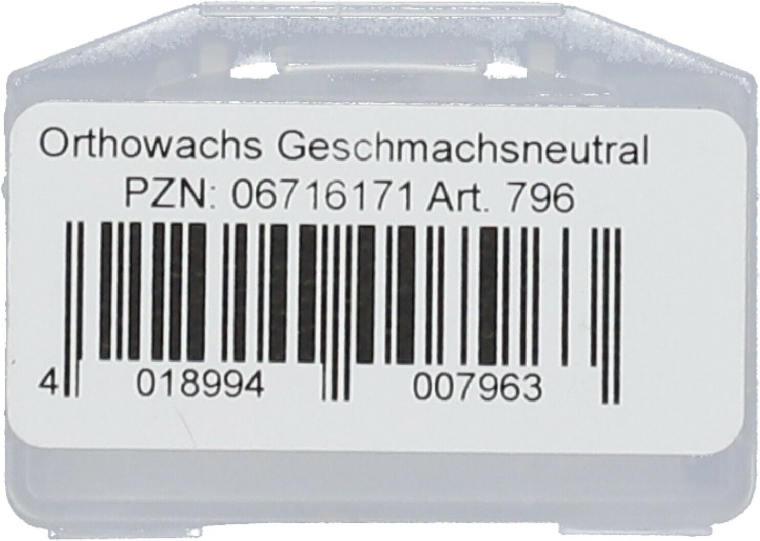Thumbnail - Wachs FÜR Zahnspangenträger 1 St
