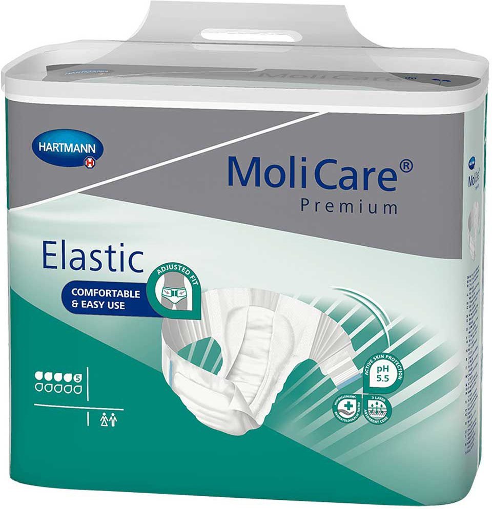 Molicare Premium Elastic Slip 5 Tropfen Gr.L 30 St Einlagen