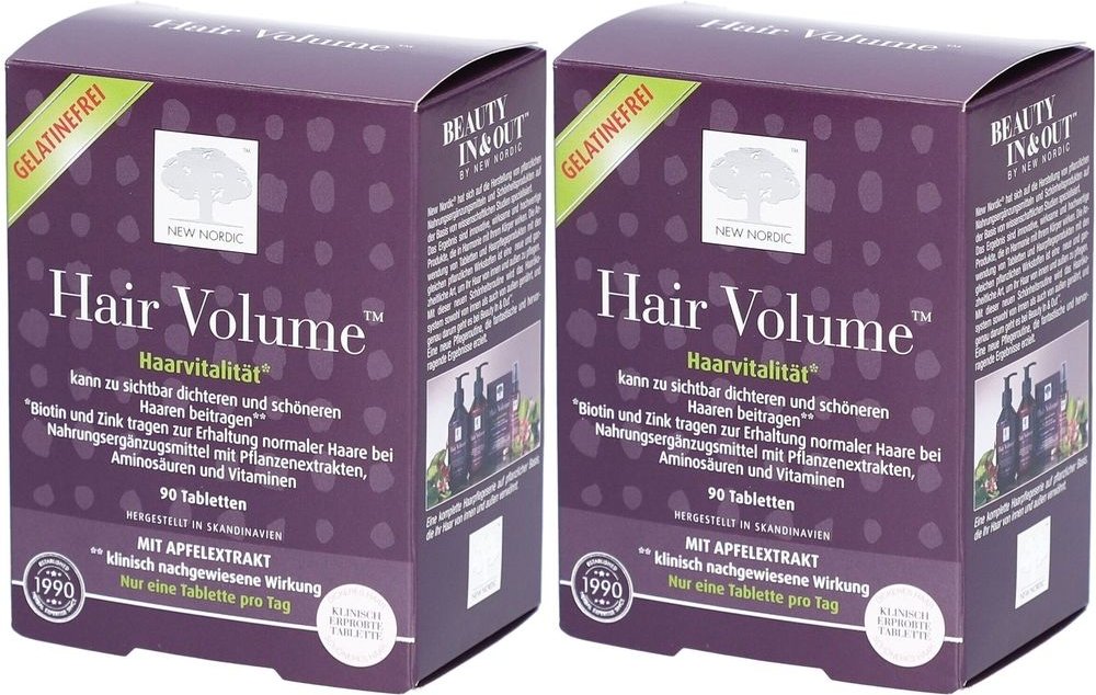 Hair Volume Tabletten 2x 2x90 St