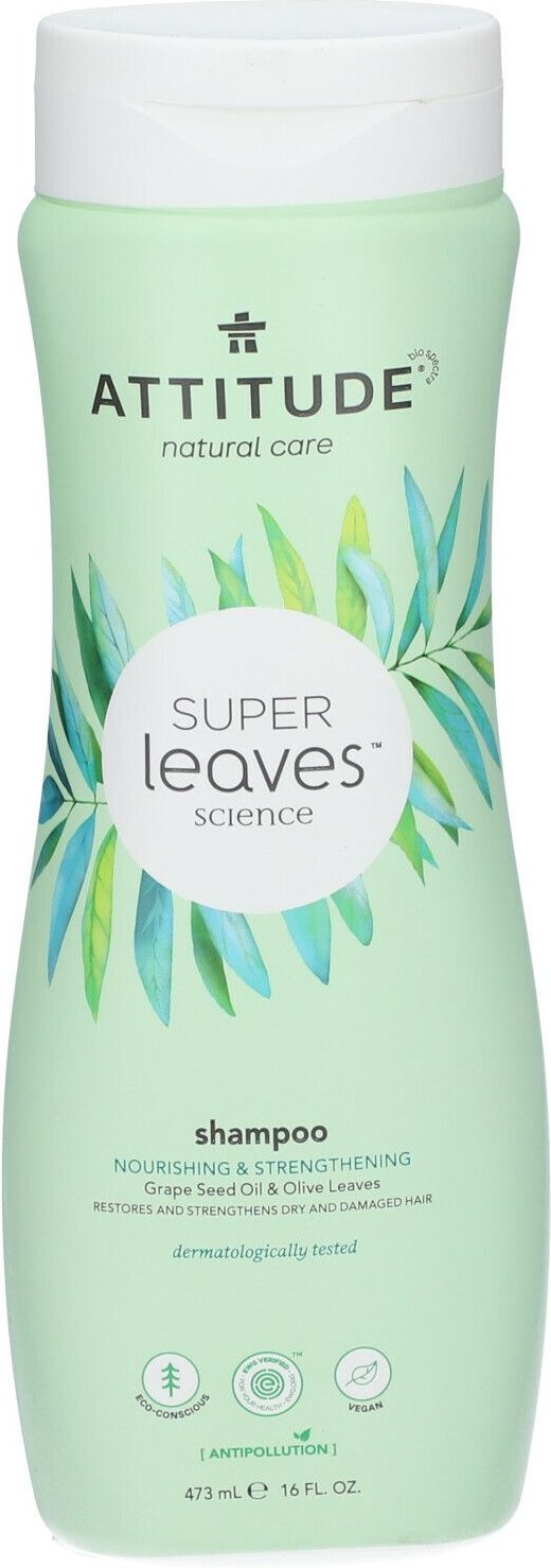 Attitude Super Leaves Voedende & Versterkende Shampoo 473 ml