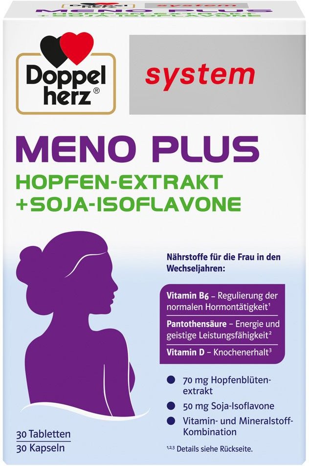 Doppelherz Meno Plus system Kombipackung 60 St