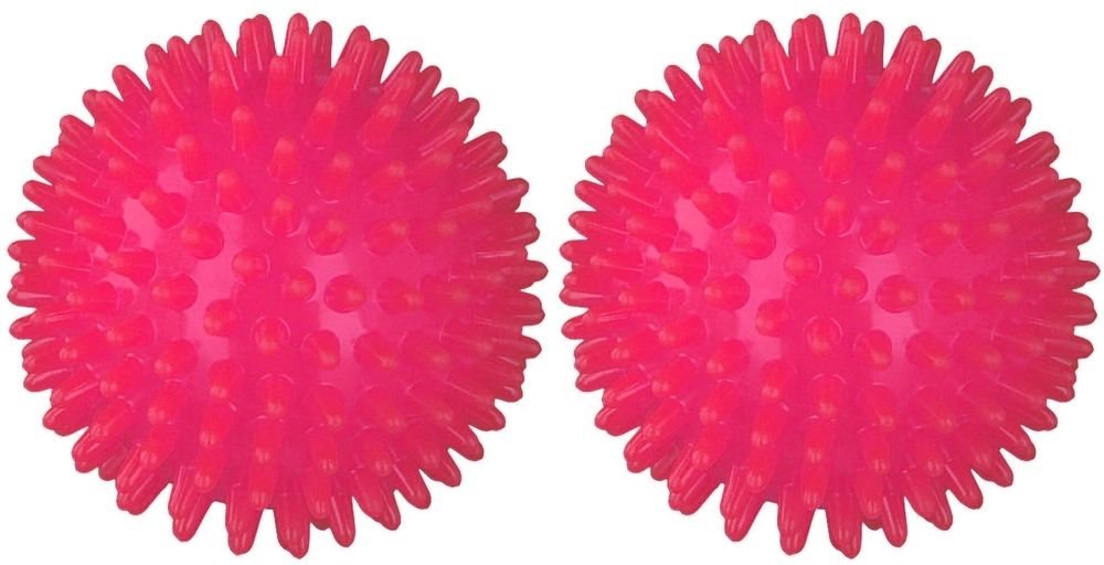 Igelball 9CM ROT x2 2x1 St Ball new