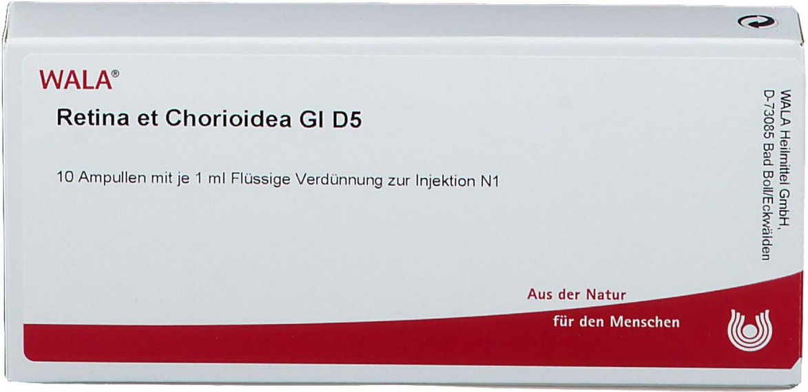 Retina ET Chorioidea GL D 5 Ampullen 10x1 ml